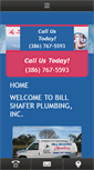 Mobile Screenshot of billshaferplumbing.com